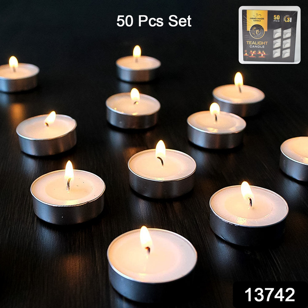 Festive Tealight Candles — Pack of 50